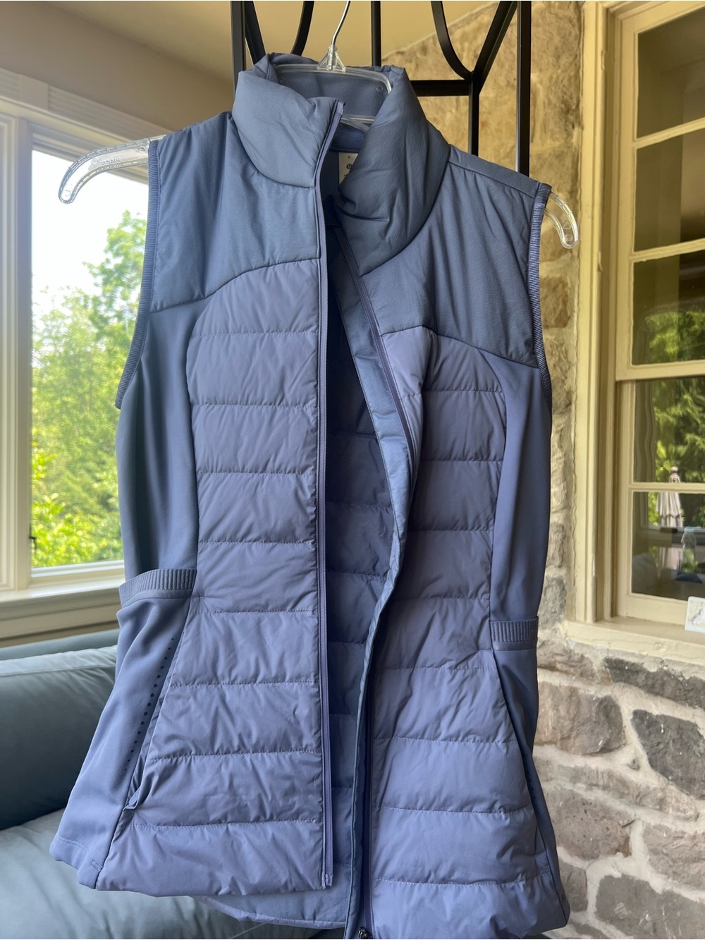 Lululemon Down for It All Insulated Vest Peri Purple Size 6